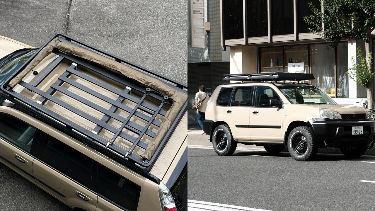 憧れの車上泊生活｡簡単設営できるルーフテント