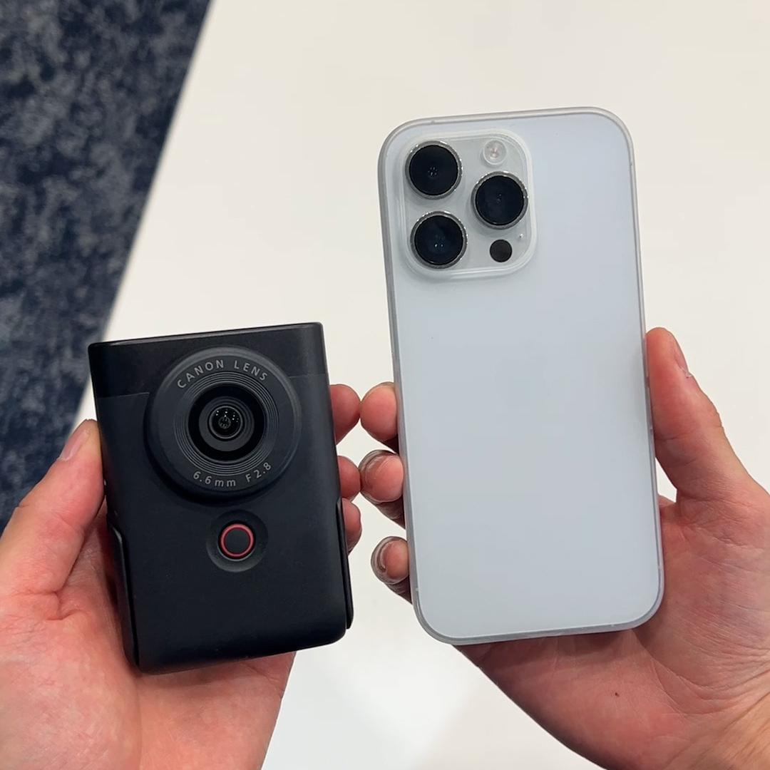 ソニーに続きキヤノンも「Vlogカメラ」に参戦! PowerShot V10は ソニーに続きキヤノンも「Vlogカメラ」に参戦! PowerShot V10は