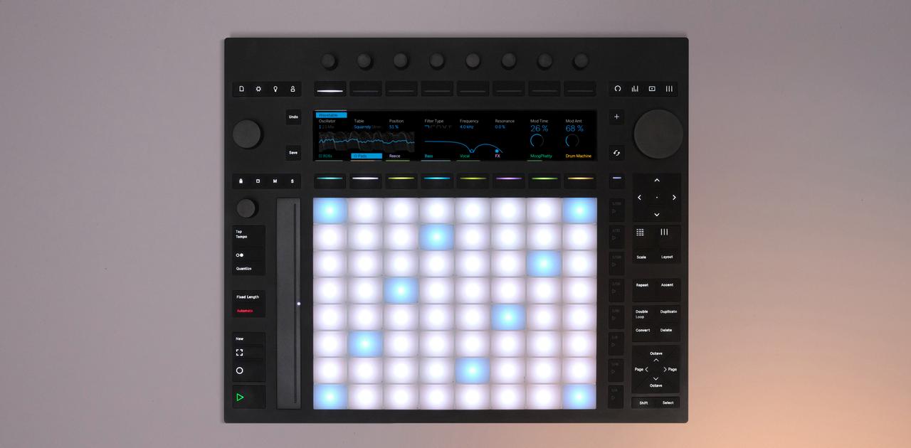 これは楽器といっていい。Abletonからスタンドアロンで使える最新世代｢Push ｣が登場