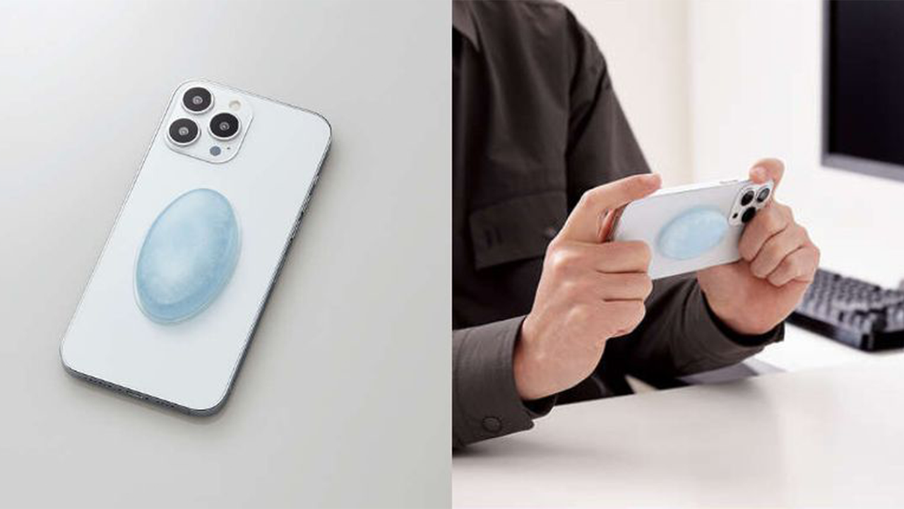 まるでスマホ用冷えピタ。スマホが熱くなったときの救世主かも