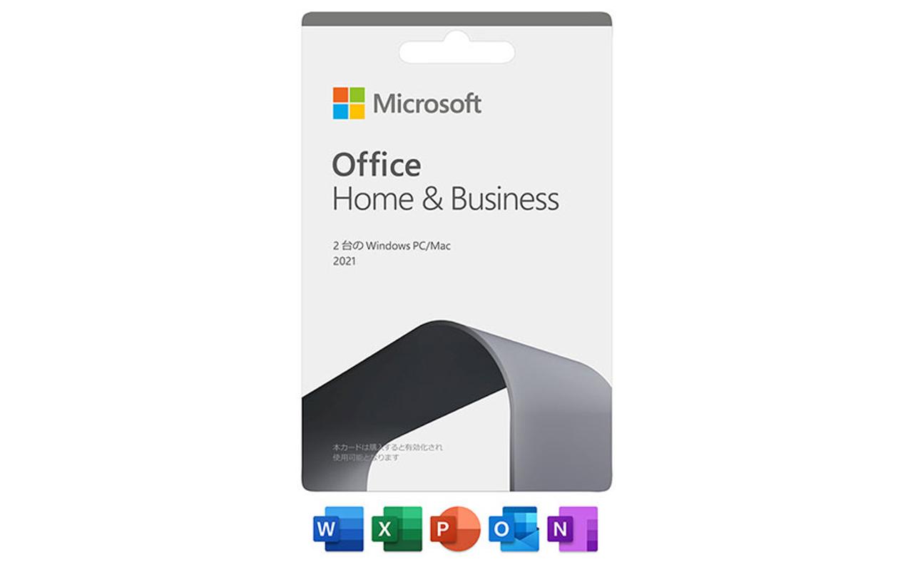 当店だけの限定モデル Microsoft Office Home Business 2021 最新 永続版 カード版 Windows11 10  mac対応 PC2台