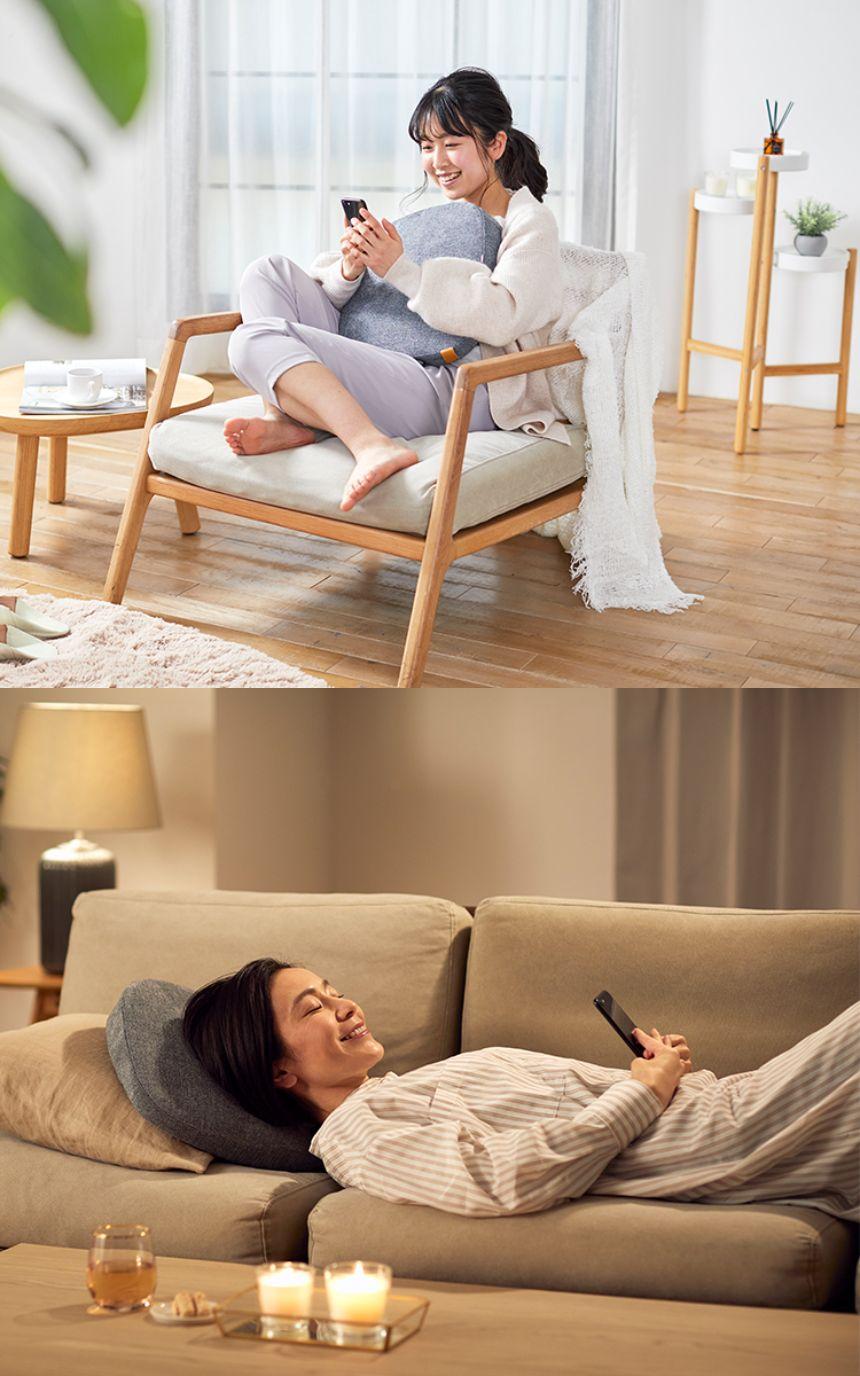 【2025年新デザイン】Meikaso 腰クッション 4D振動サウンド 腰枕 2025年新デザイン】Meikaso 腰クッション 4D振動サウンド 腰枕 枕