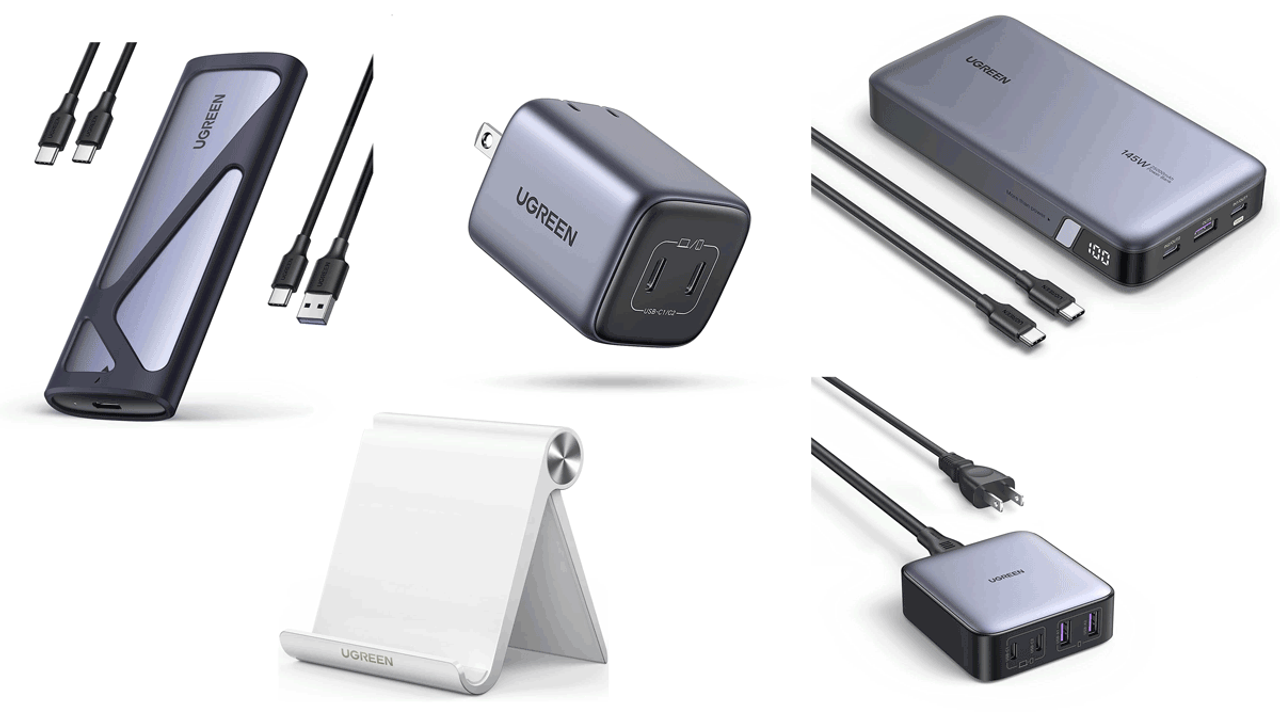 【Amazonタイムセール祭り】コスパ最強のUGREEN製品が大集合。充電器からUSBハブまで15選