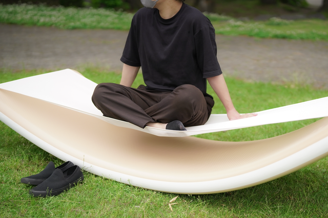 プレミアムairハンモック 自宅でもアウトドアでもゆらゆらリラックス。空気を入れるだけで使える