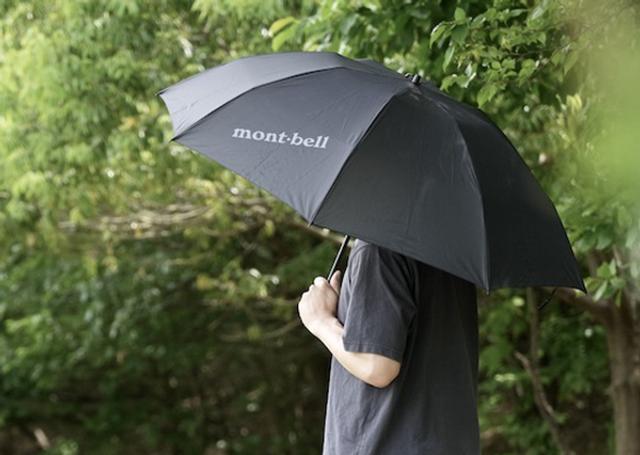 モンベルの傘は頼もしいぞ！ 軽い、はっ水、風に強いって最強だ ...