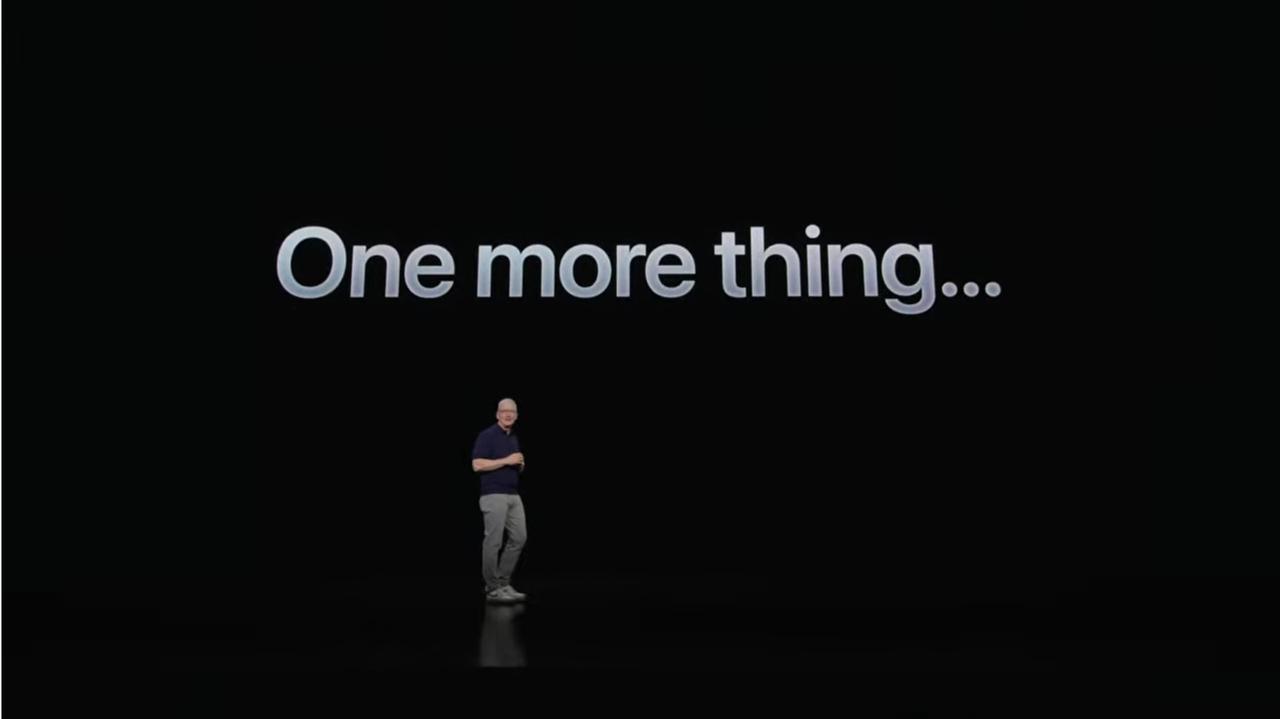 久しぶりに出ましたよ、｢One more Thing｣ #WWDC23