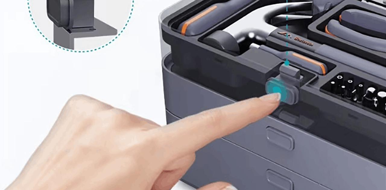 スタッキングケースで収納上手！ 増設もしやすい工具セット｢JIMIBOX