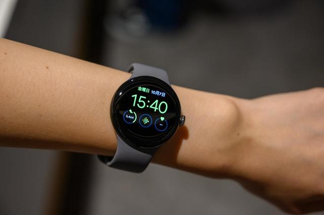 Google Pixel Watch うまう メタル リンクバンド シルバー