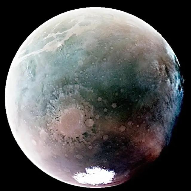 ガラス細工のようNASAの探査機による火星の紫外線画像 - GIZMODO JAPAN