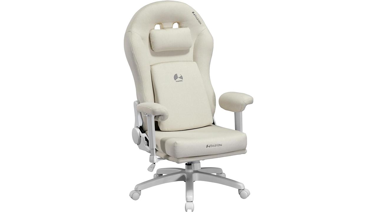 【色:ホワイト】Bauhutte(バウヒュッテ) ストリーマーズチェア G-21 なに？ ゲーミングチェアで小顔効果だと…!? | ギズモード・ジャパン