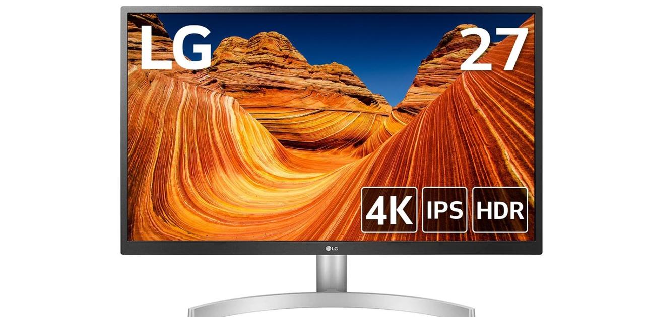 LG IPS 4Kモニター ディスプレイ 27UL500-W 27インチ/HDR（27インチIPS  