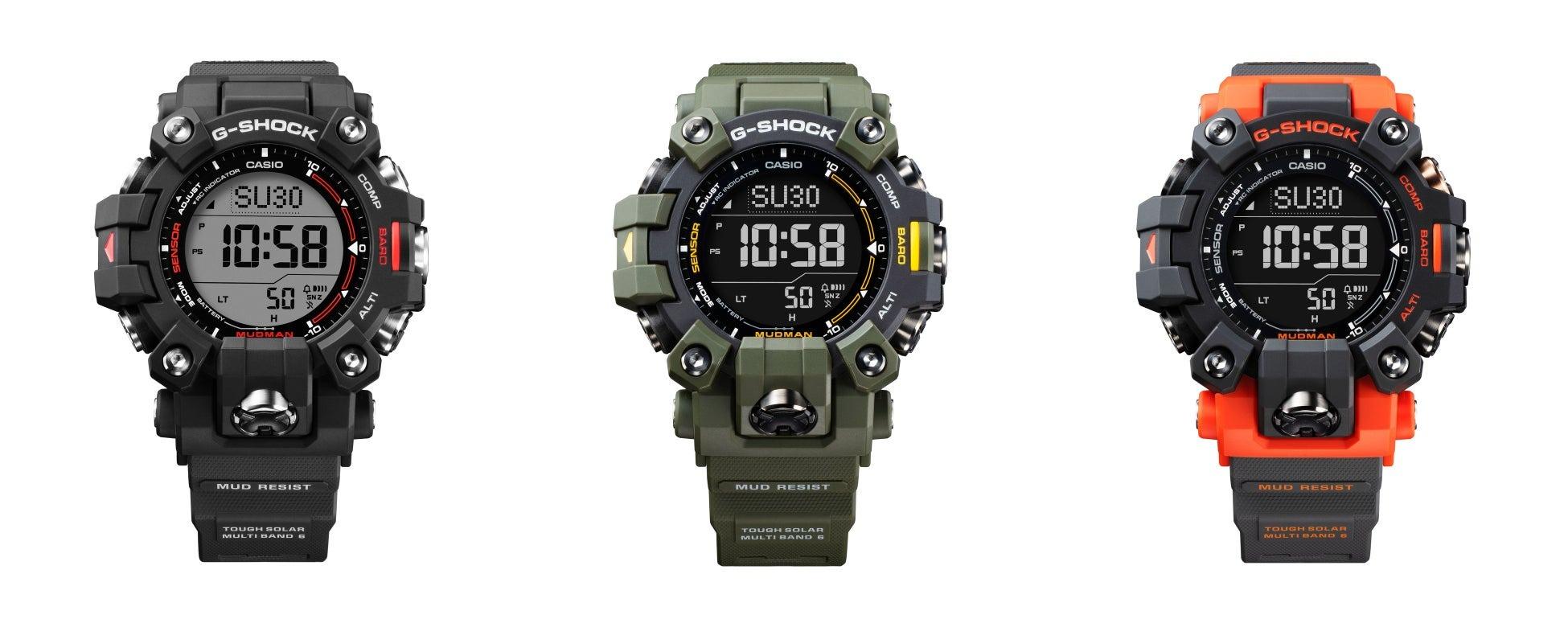 G-SHOCK Mudman デジタル腕時計 MASTER OF GーLAND G-SHOCK Gショック マスターオブG マッドマン