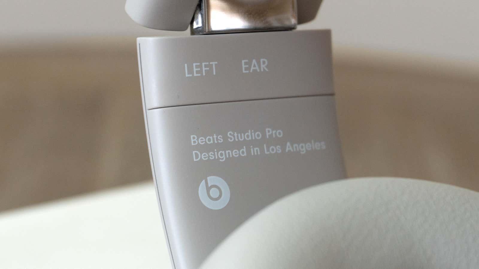 Beats Studio Pro使ってみた感想→価格を考えると物足りない