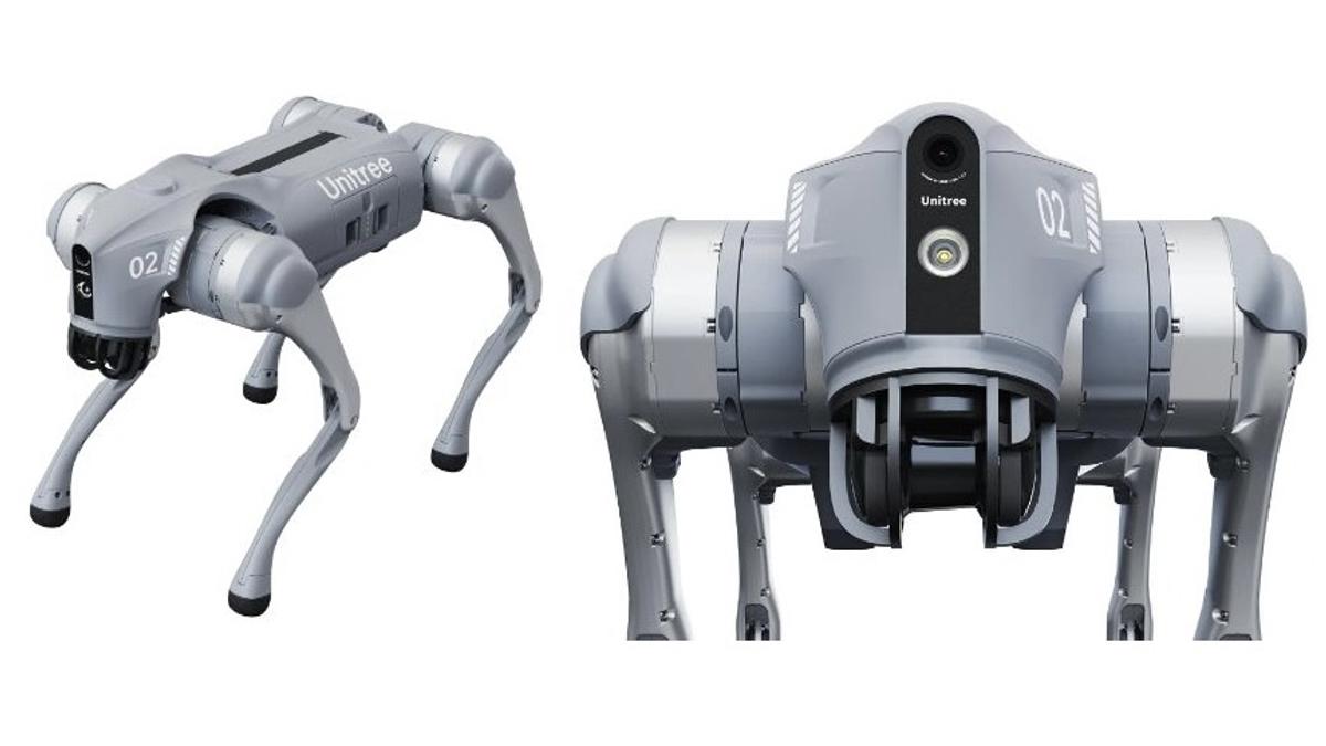 Unitree ロボット犬 02 モデル リモコン付き GPTで会話、逆立ちやダンスもできる中国の第2世代ロボット犬