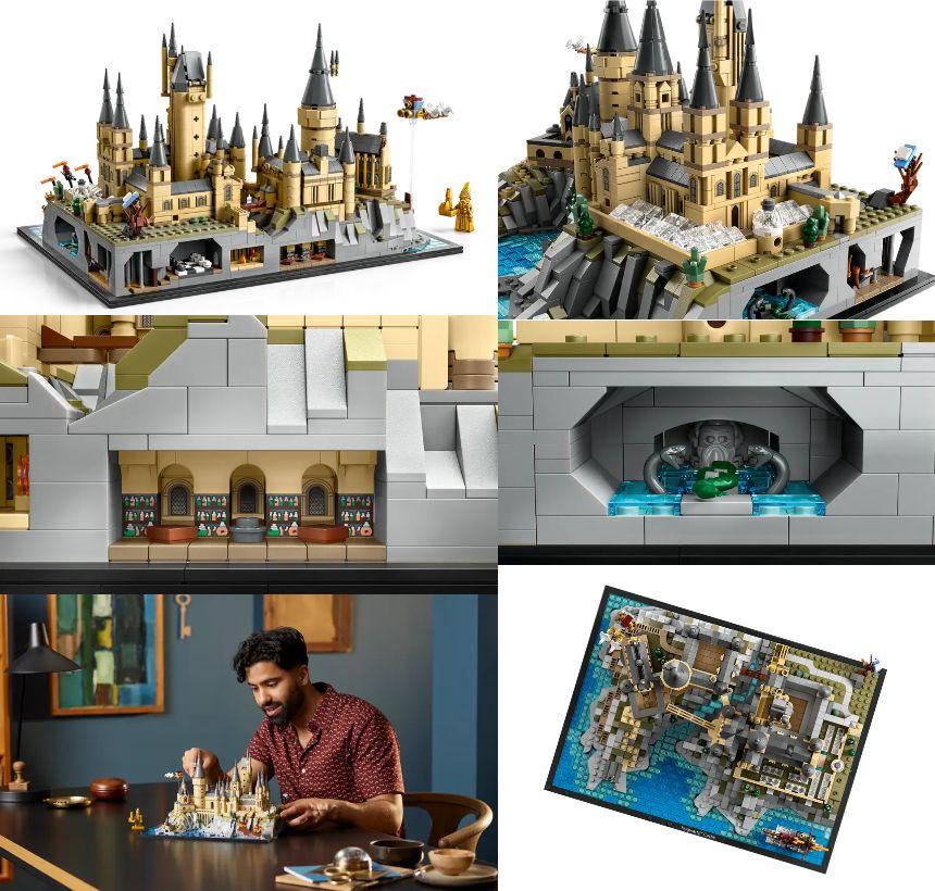ハリー・ポッターの世界を再現！ レゴで作るホグワーツ城 | ギズモード
