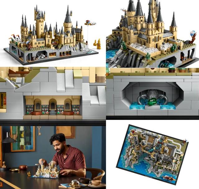 ハリー・ポッターの世界を再現！ レゴで作るホグワーツ城 - GIZMODO JAPAN