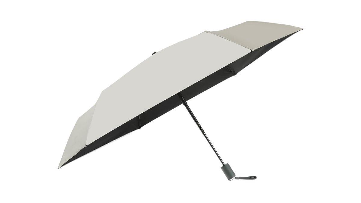 Coleman UVカット折りたたみ傘 55cm ワンタッチ開閉 メンズ日傘