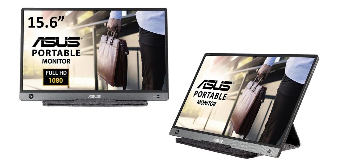 薄くて持ち運びやすいASUSの15.6インチモバイルモニター。Switchでも 