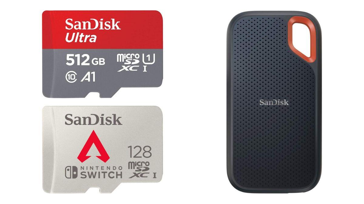 SanDiskのMicroSDやSSDがサプライズセール中！過去最安値の