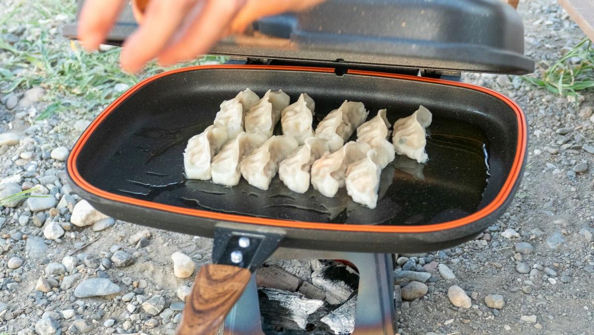ダブルグリルパン　チタン　DOUBLE GRILL NEOKLEIN アウトドア ダブルグリルパン チタン DOUBLE GRILL NEOKLEIN アウトドア