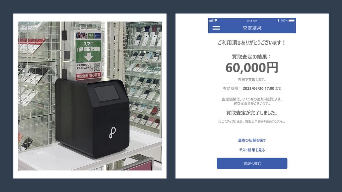 迅速＆スマートにお値段提示。AIがあなたのスマホを査定します 
