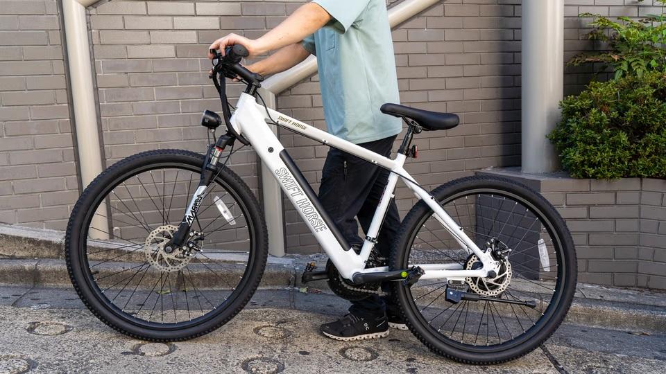 11.2％の坂道もスイスイ！ 5段階アシスト機能搭載マウンテンバイク