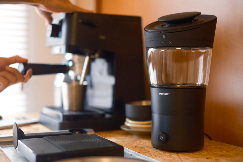 自家焙煎豆での絶品コーヒーを毎日手軽に！ 簡単仕様の家庭用コーヒー