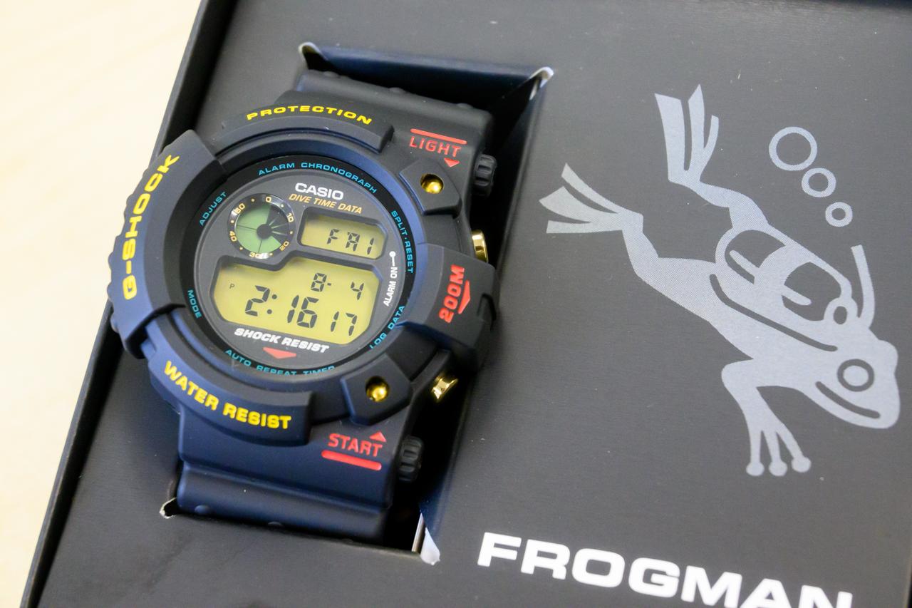 通称初期蛙初期蛙 DW-6300-1A フロッグマン FROGMAN G-SHOCK - 腕時計 ...