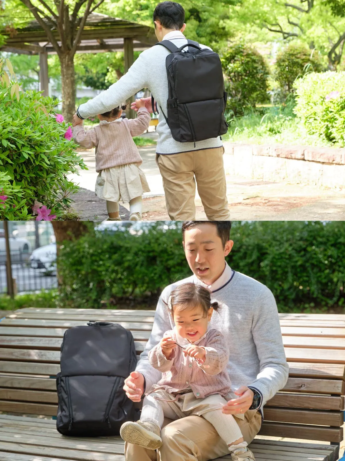 ビジネスと子育ての両立を応援！ パパに嬉しい機能が詰まったバック 