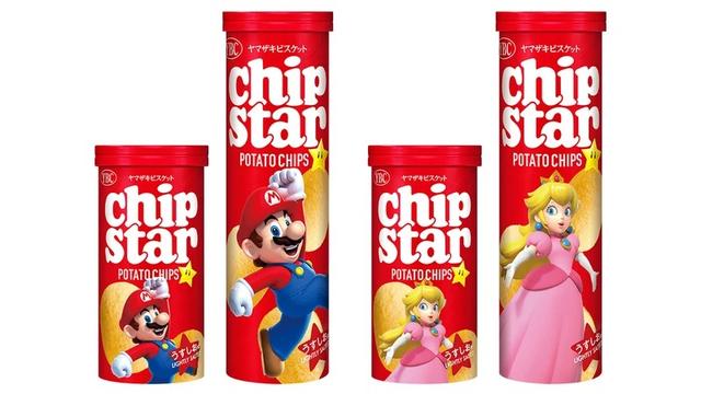 マリオとコラボしたチップスター、色味完璧じゃない？ | ギズモード