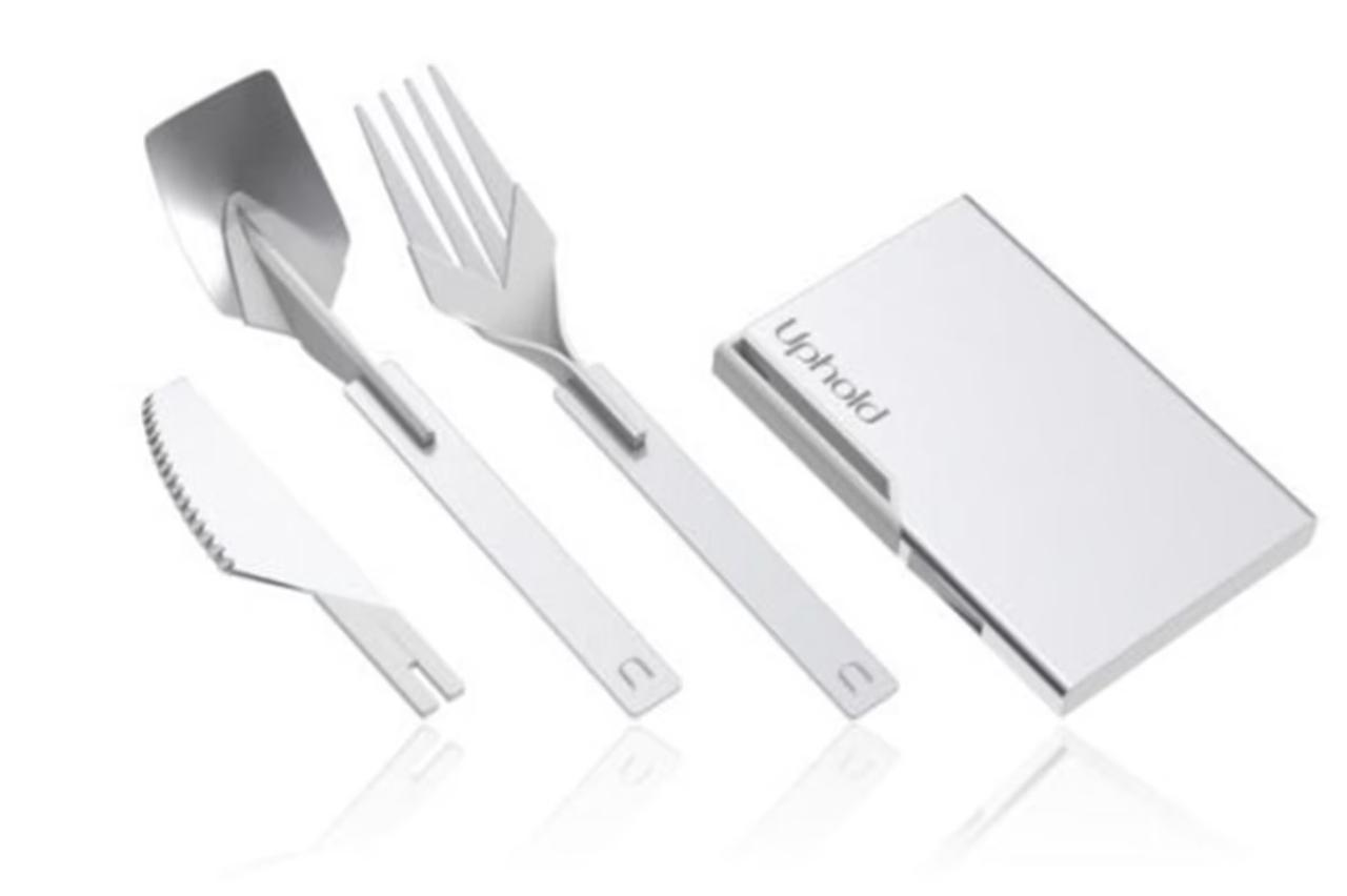 Uphold UCP+Upholdカードサイズの折りたたみカトラリーセット かっこよく 