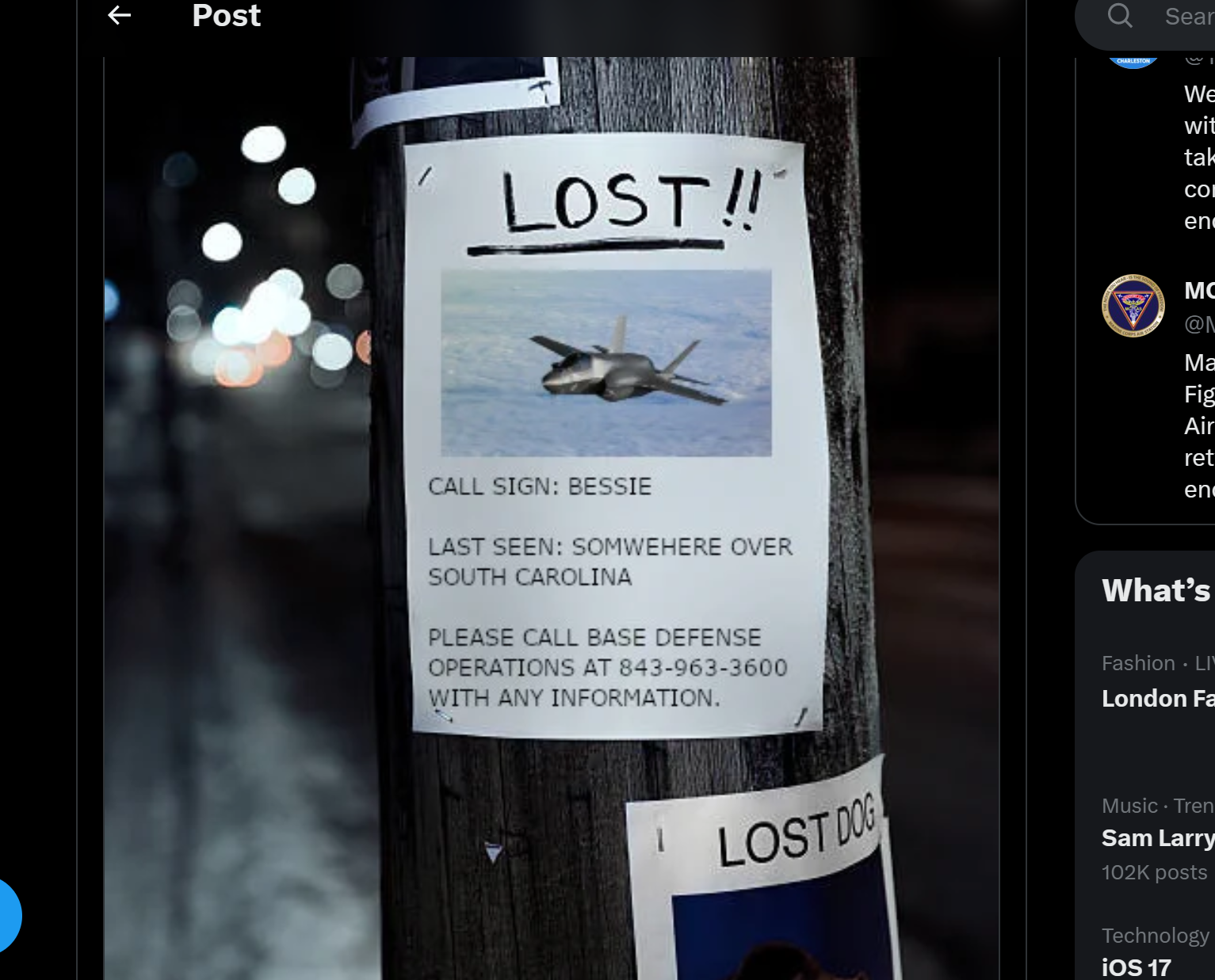 消えたF-35戦闘機の残骸見つかる。深まる謎