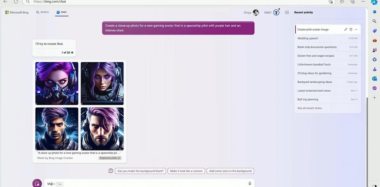 画像生成、チャット検索のレベルが大幅アップ。Bing AIの新しくなった機能まとめ | ギズモード・ジャパン