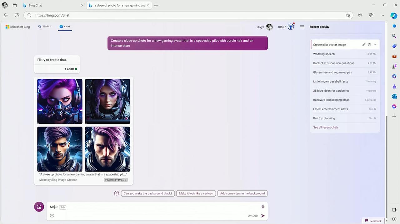 画像生成、チャット検索のレベルが大幅アップ。Bing AIの新しくなった機能まとめ