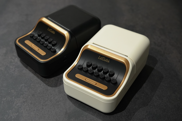 ラベル印刷はスマホからサクッとね！ レトロポップなデザインも