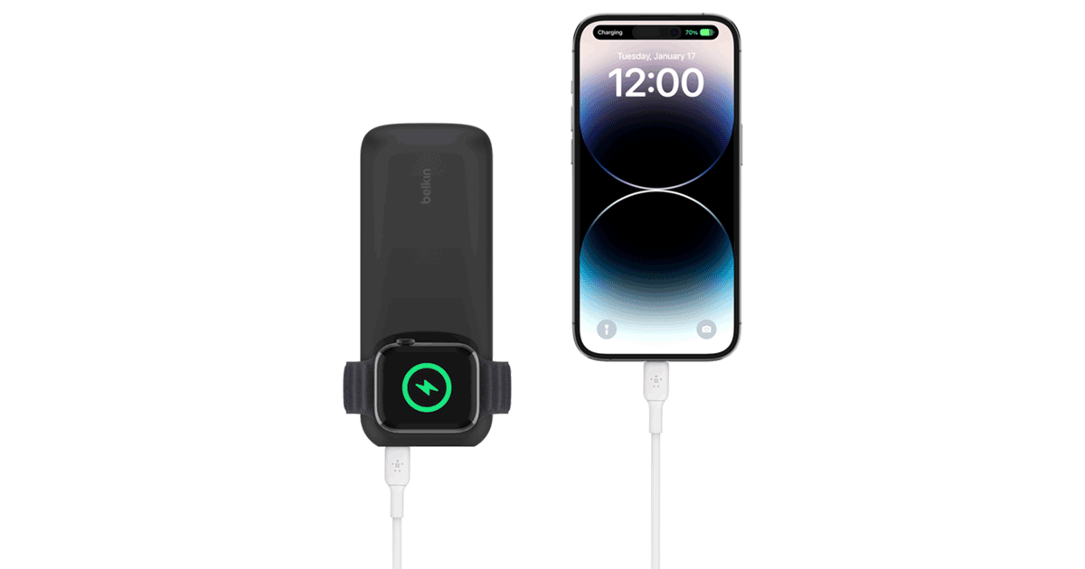 Apple WatchもiPhoneもAirPods Proも外出先の充電はこれひとつで