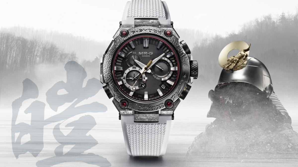 チタンで無骨さを表現。G-SHOCK40周年モデルは兜がモチーフ 