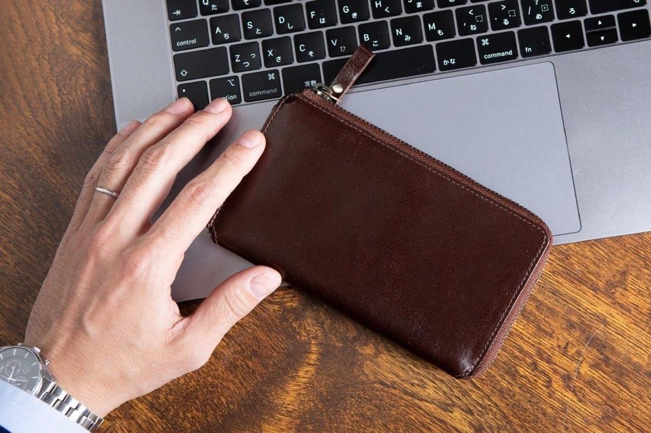 最小長財布が防水仕様に。上質感が色褪せない｢TIDY2.0 Noble｣のプロジェクトが終了間近