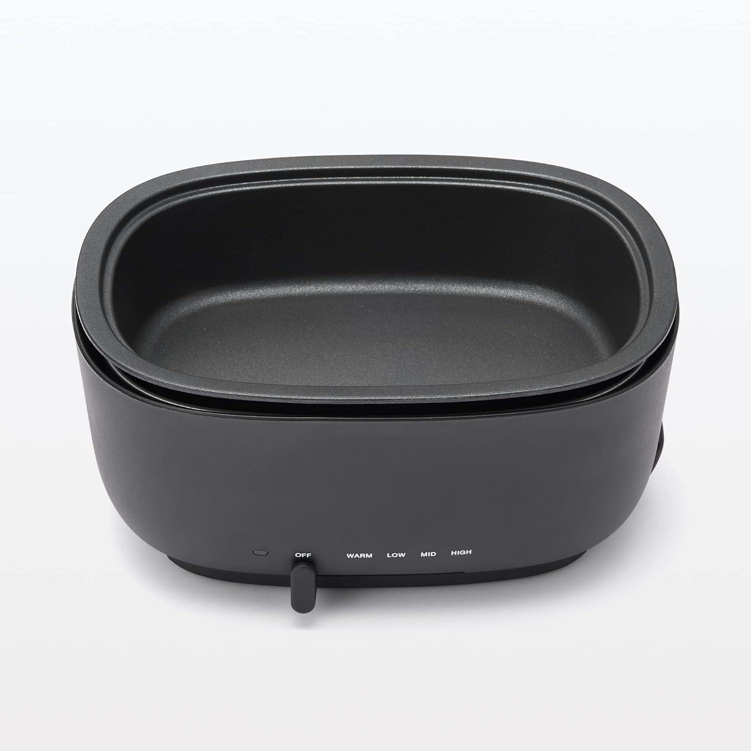 無印良品 ホットプレート MJ-HPFK1 無印良品 深型ホットプレート MJ-HPFK1をレビュー！クチコミ・評判をも