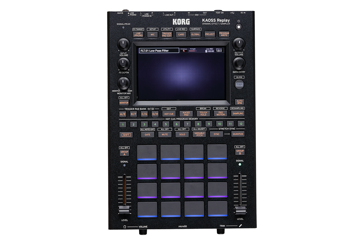 KORG KAOSS REPLAY　未使用品　サンプラー　sp404 ドラム aec49ec03ee61d4f9b6bddf9d711d3