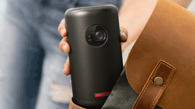 プロジェクター、Nebula Capsule II +100インチスクリーン