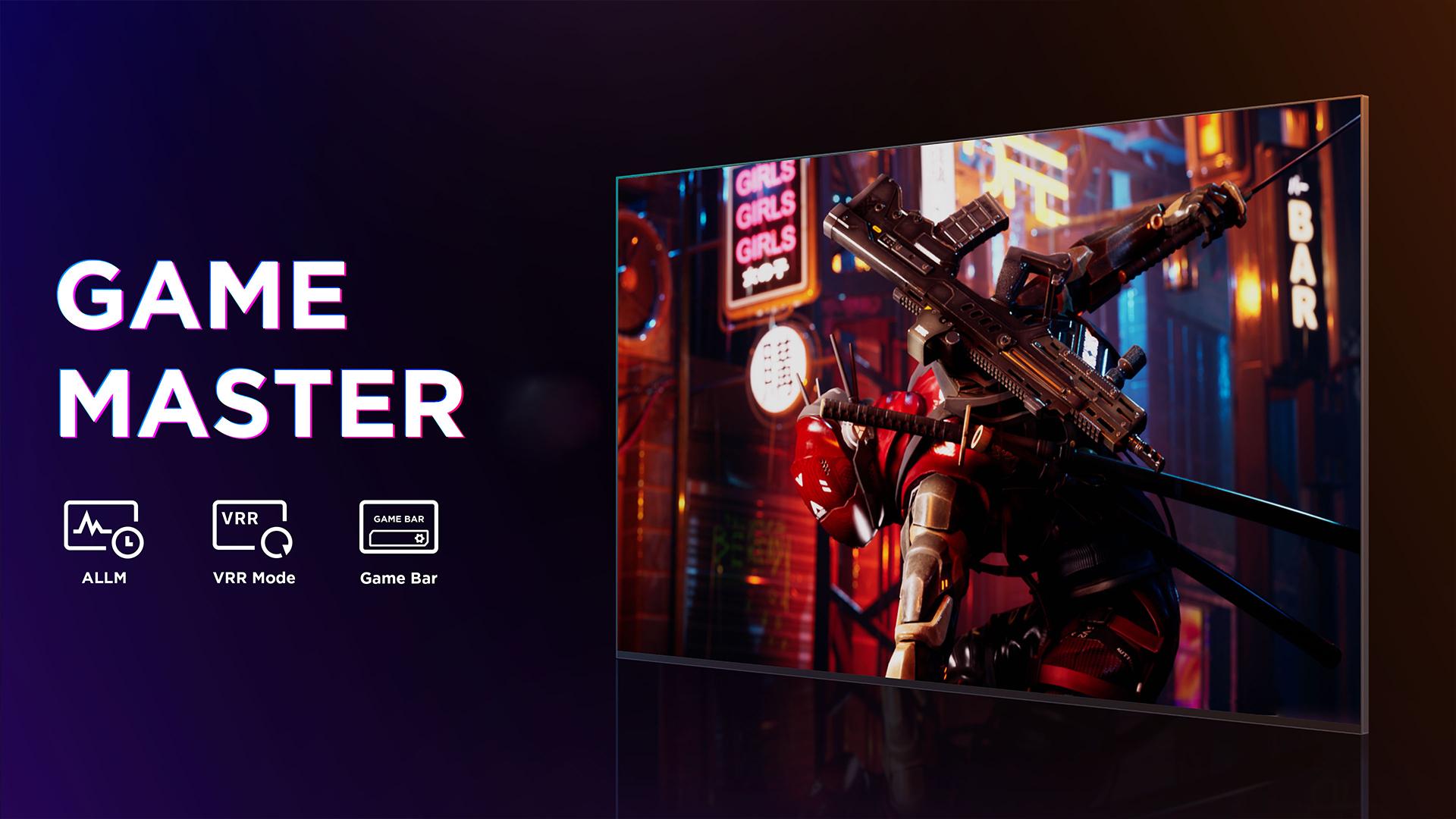 ゲーマーのための本気スペックを搭載したチューナーレス4Kテレビ