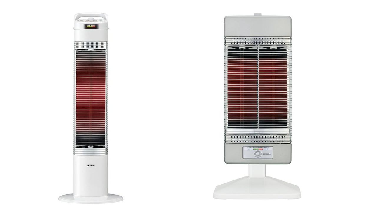 CORONA AH-1220R-SS でっぱら 電気ヒーター 1150W