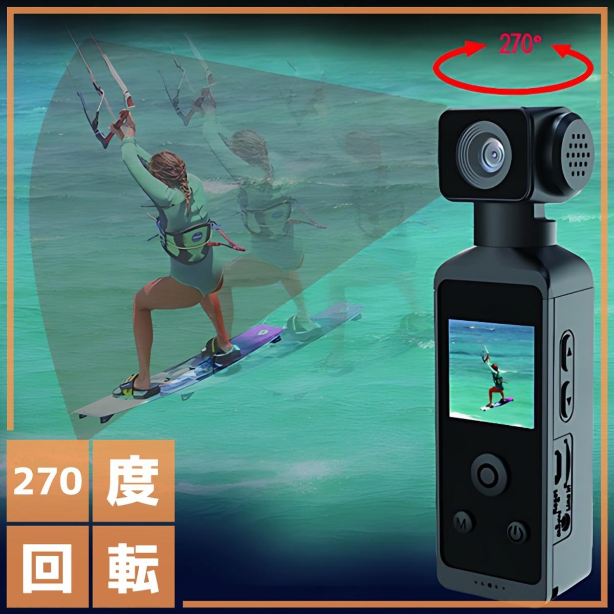 5K撮影にも対応！ 扱いやすいスティック型のアクションカメラ「IZELL 