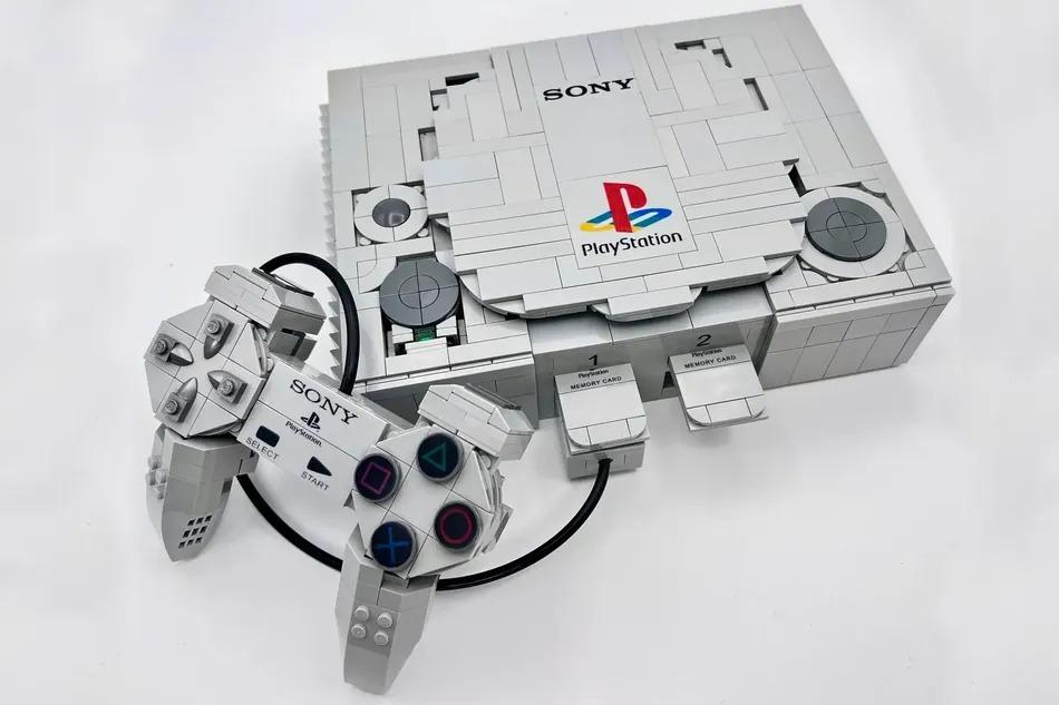 レゴで作る初代プレステ。ギミック満載でよくできてる | ギズモード
