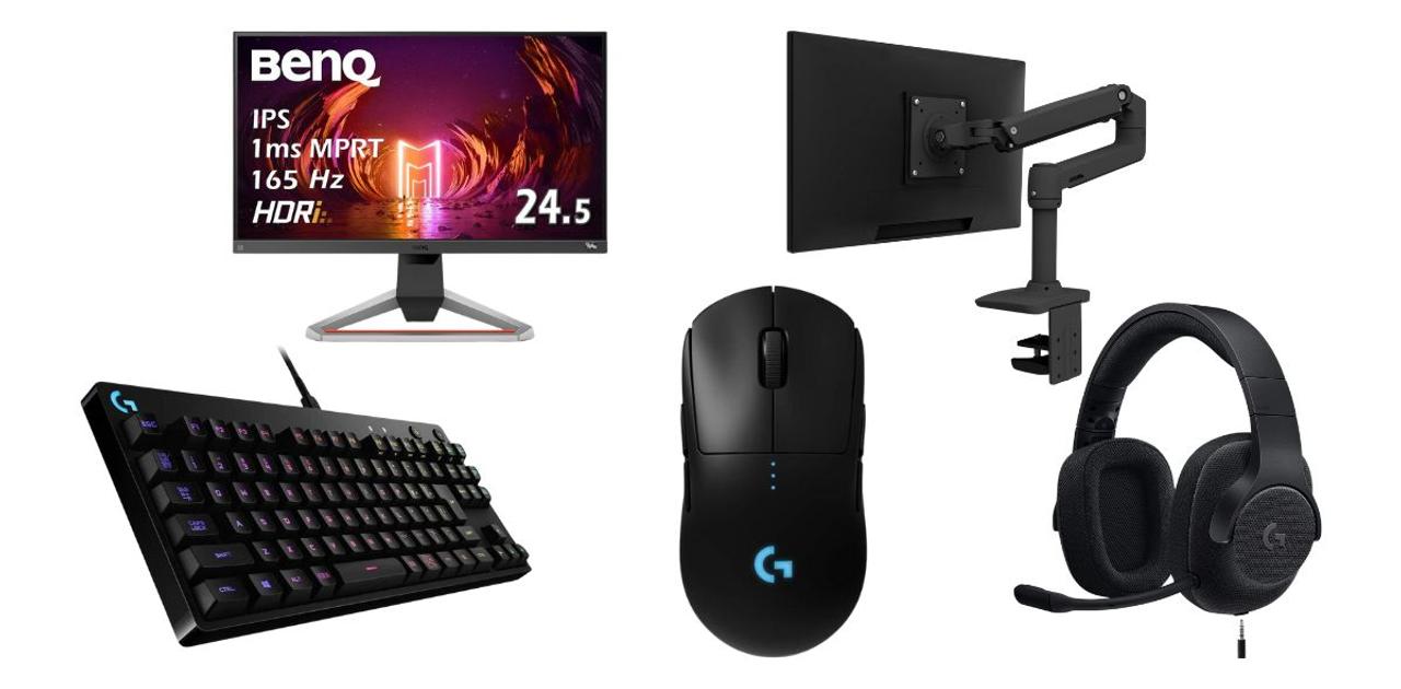 BenQのモニターやロジクール Gのマウスなど、超定番だけピックアップ 