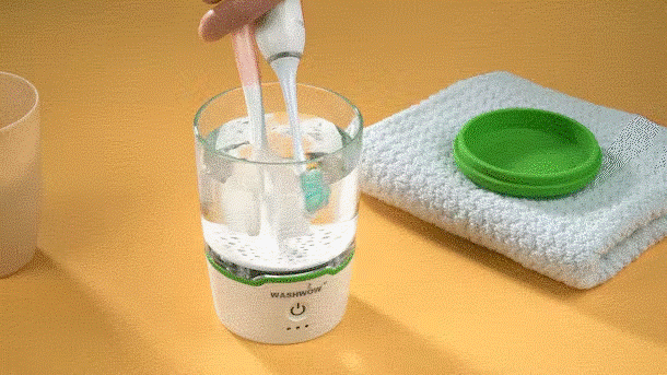 歯ブラシを30秒で除菌。使うのは水と電気だけ | ギズモード