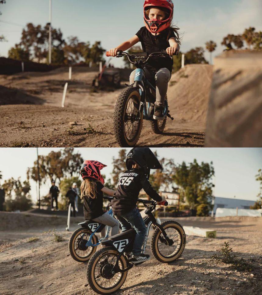 kiddimoto製バランスバイク 子ども用eバイクでオフロードの覇者を目指せ | ギズモード・ジャパン