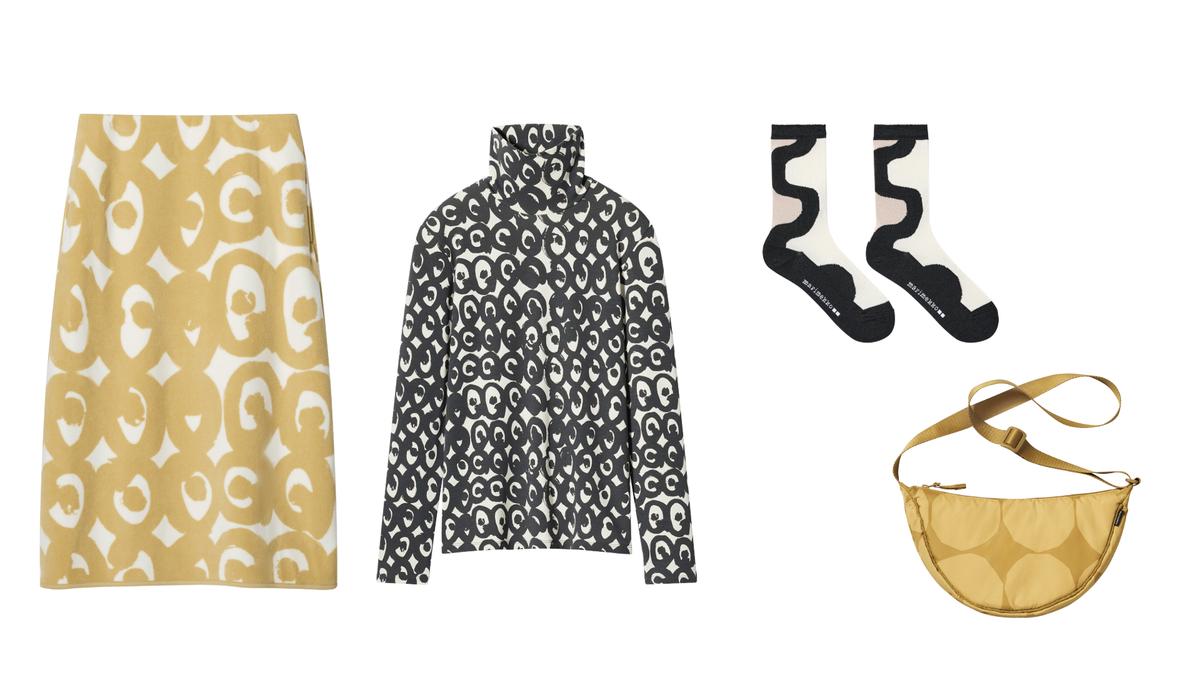 195.新品タグ付き♡UNIQLO ユニクロ marimekko マリメッコ フリース 