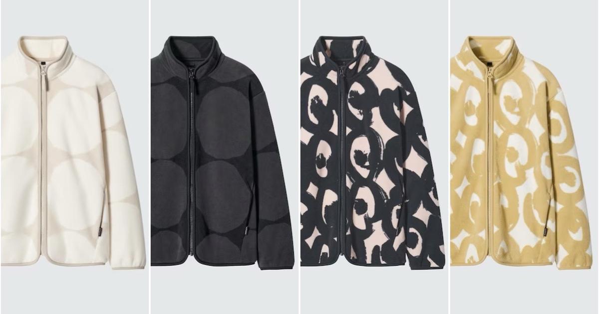 UNIQLO マリメッコ フリースジャケット3xl 「ユニクロ×マリメッコ」が6 